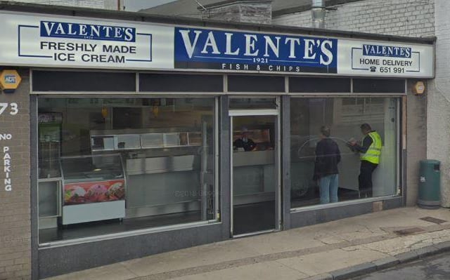 Valente's, 73 Overton Rd, Kirkcaldy.