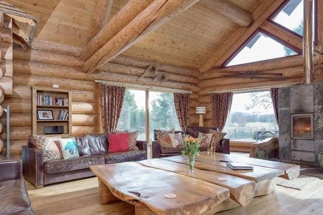 Sleeping up to 14 people, this detached lodge is ideal for a large family or friend getaway and features state of the art appliances, chic furniture, hot tub and wood burner, and is well located for exploring the northern Highlands. Book: https://bit.ly/34gzmtS