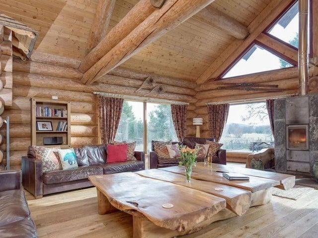 Sleeping up to 14 people, this detached lodge is ideal for a large family or friend getaway and features state of the art appliances, chic furniture, hot tub and wood burner, and is well located for exploring the northern Highlands. Book: https://bit.ly/34gzmtS