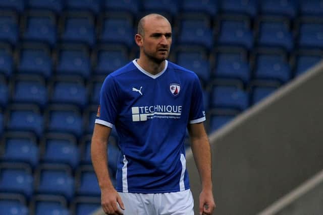The Spireites could have done with Tom Denton's aerial threat against Maidenhead - but he is ruled out injured for the rest of the season.