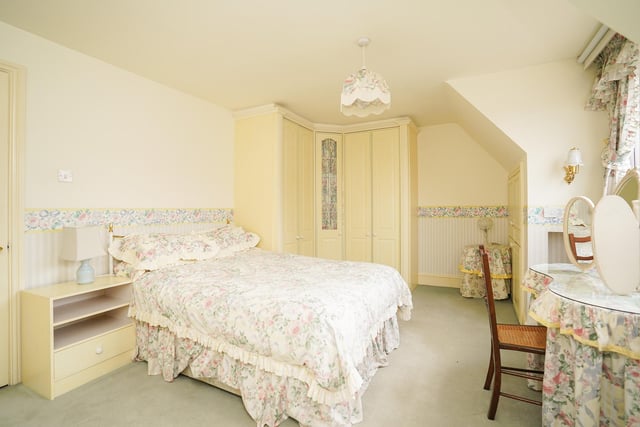 All four bedrooms are beautifully appointed.