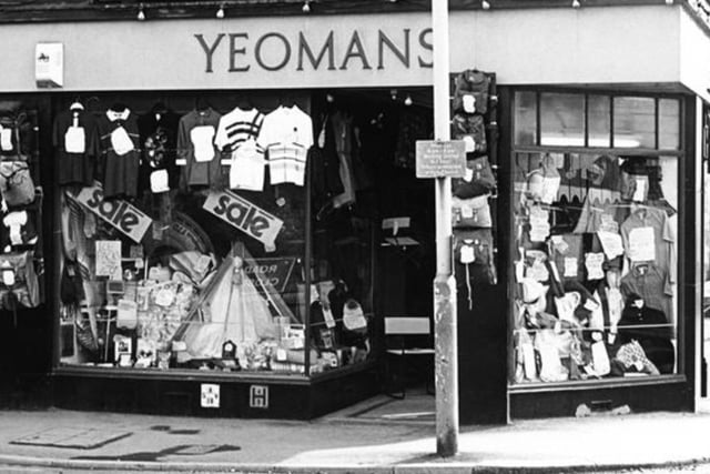 Yeomans on Beetwell Street in 1989.