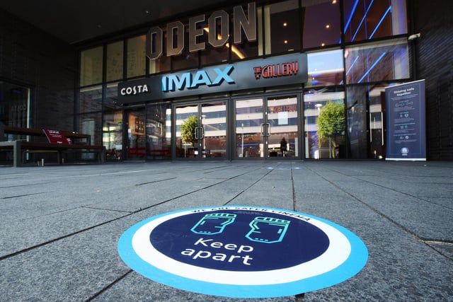 There will be social distancing measures in place at ODEON cinemas when they reopen.