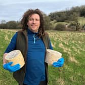 John and Heather's son David Bailey has led the development of the first two products from Wakebridge Manor Cheeses. (Photo:  Barbara Huddart/Glendale PR)