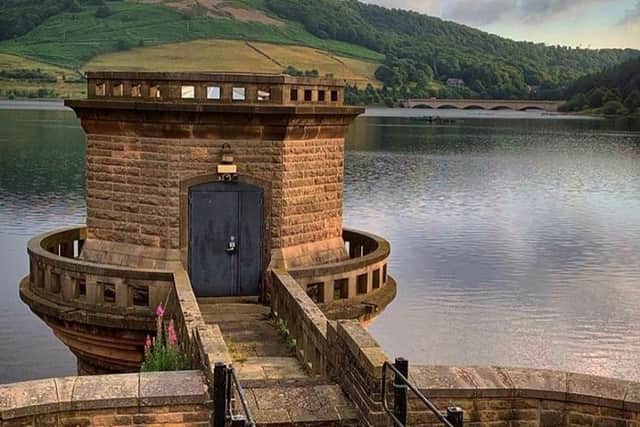 Ladybower reservoir is the starting point for the 55-mile Derwent Valley Heritage Way walking trail.