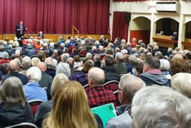 Toby attended a public meeting held by the Chesterfield Civic Society at Brookfield School, which was attended by over 200 people, but no representative from the Council was there.