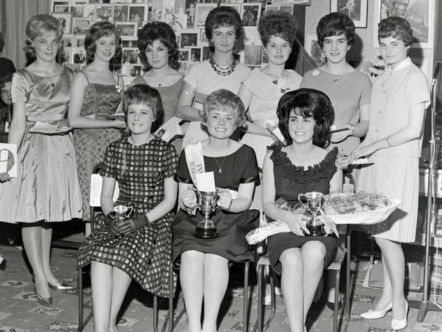Ripley exhibition beauty queens, December 1963.