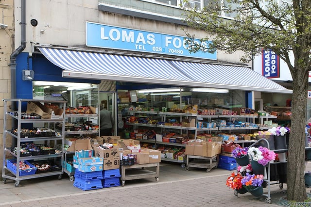 Lomas Foods is now where the former Burtons menswear store used to be