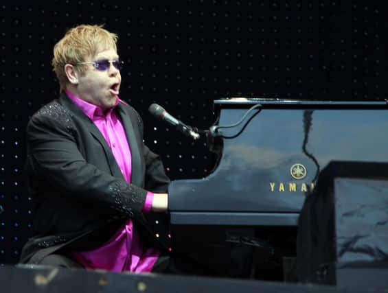 Elton John performed in Chesterfield in June 2012 but who can you spot in these fun crowd shots?