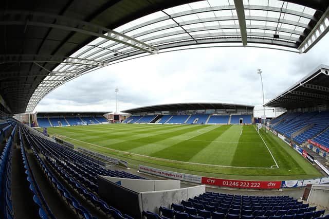Chesterfield v Solihull Moors - live updates.