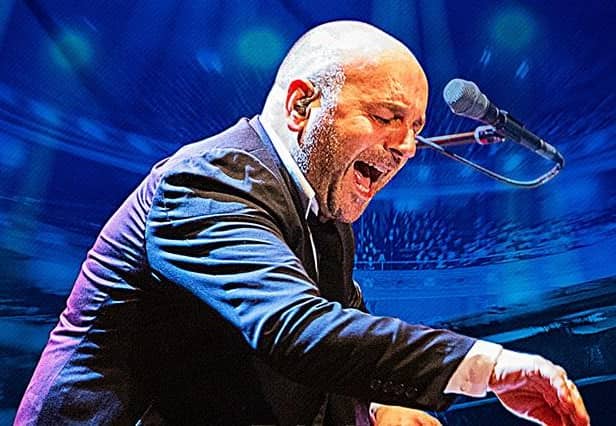 Elio Pace will play the music of Billy Joel at Sheffield City Hall on September 17, 2022.