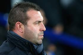 Oldham Athletic manager David Unsworth. (Photo by Alex Livesey/Getty Images)