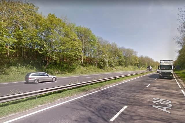 A lorry fire has caused traffic to be stopped on the A38 Southbound at Watchorn  - which connects to A61 in Chesterfield and Matlock.