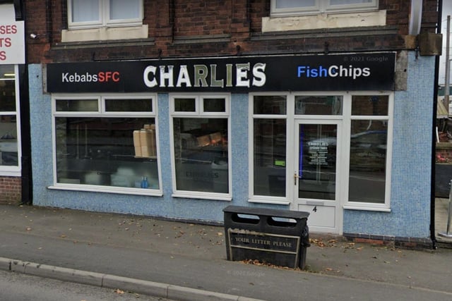 Charlies Chippy has a 4.5/5 rating based on 330 Google reviews. One customer said: “It was the best mixed kebab I think I’ve ever had. Meat was bang on very tasty and not laced with salt. Salad was very crisp and the portion size was massive. Well worth the money.”
