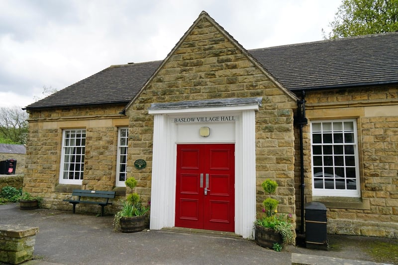 The present-day village hall was originally named the the Stockdale Institute, after the local vicar who built Baslow Hall.