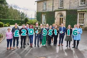 Lubrizol employees celebrate raising more than £20,000 for Macmillan