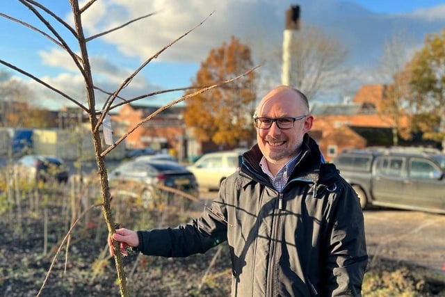 The trees, which are from more than 20 varieties*, are the result of a successful application to NHS Forest – an initiative which started in 2009 and has since seen more than 100,000 trees planted on or near to NHS property.