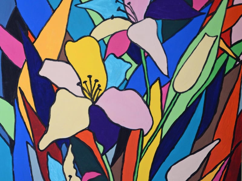 Lilies by Kim Farr.