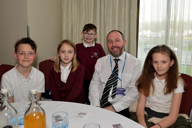 A Digital Ambassador event at Casa Hotel, Chesterfield, featuring children and staff from Dunston Primary School.