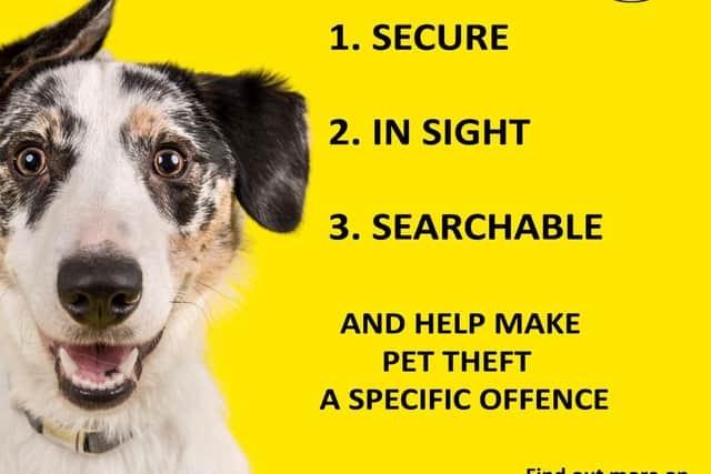 Neighbourhood Watch has launched a new campaign to prevent dog thefts.
