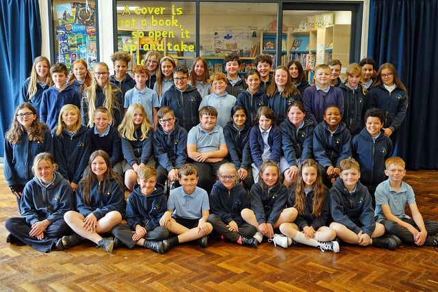 Year 6 leavers from Hady Primary School.