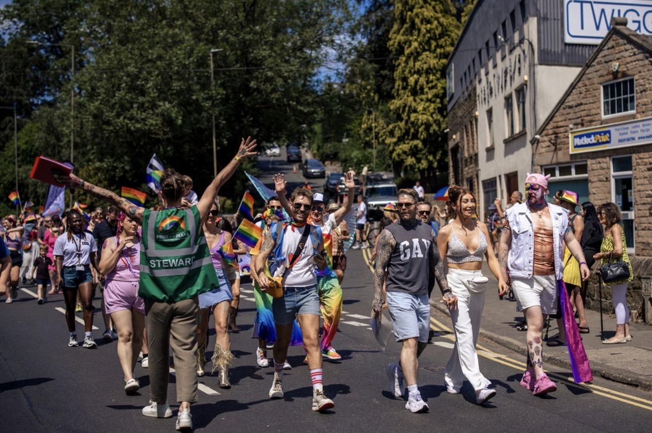 In pictures: LGBTQ+ Pride comes to the Peak District on glorious day of ...