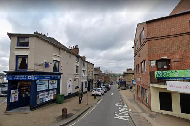 The incident took place last month on Belper’s King Street.