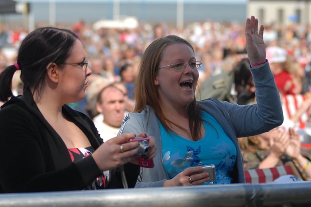Fans having fun in Bents Park. Were you among them?