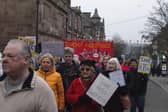 Campaigners joined Belper Together and UNISON members in protests against the sale and feared closure of the Ada Belfield care home, in Belper.