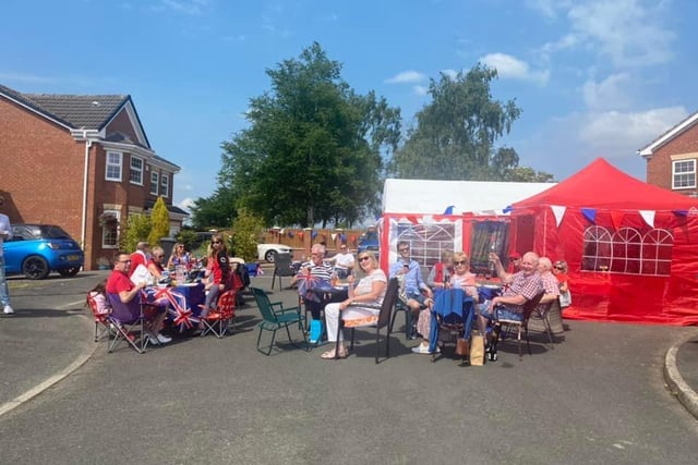 Ruth Wooldridge-Smith submitted this photo of a street party in Bolsover