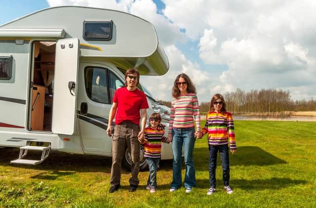 A motor home offers a young family freedom and flexibility. Photo: Shutterstock/JaySi