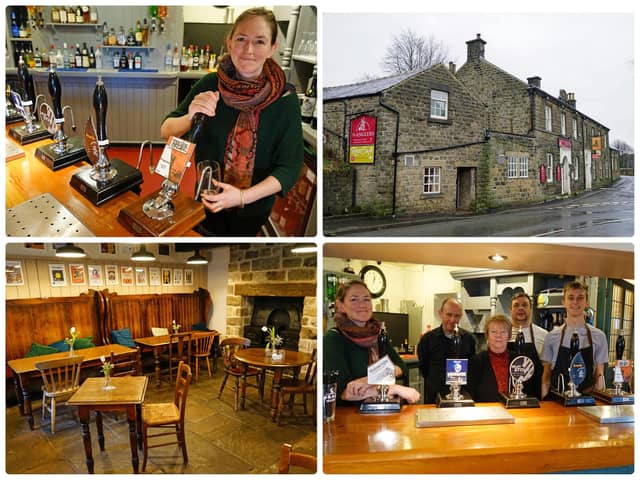 These photos offer a glimpse inside the Anglers Rest at Bamford.
