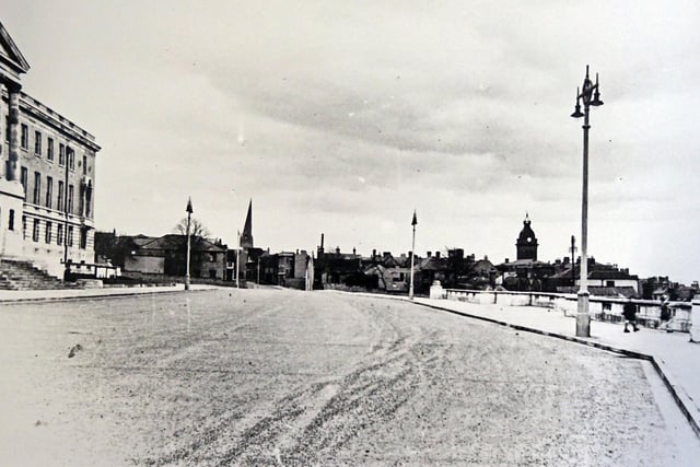 Rose Hill - looking east from the Town Hall 1940's