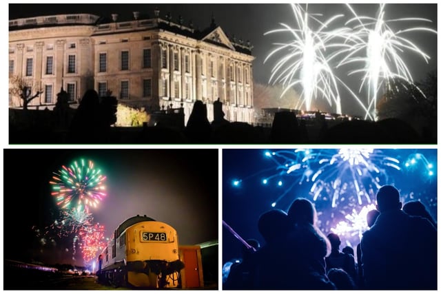 Where will you take your family to see a great firework display in Derbyshire?