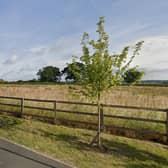 The proposed site of 33 homes off Luke Lane and Mercaston Lane in Brailsford. Image from Google.
