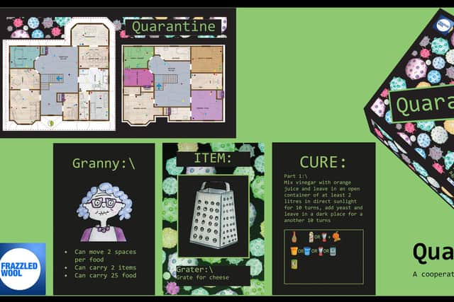The Quarantine boardgame created by two Chesterfield friends.