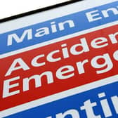 NHS England figures show 8,323 patients visited A&E at Chesterfield Royal Hospital NHS Foundation Trust in September.