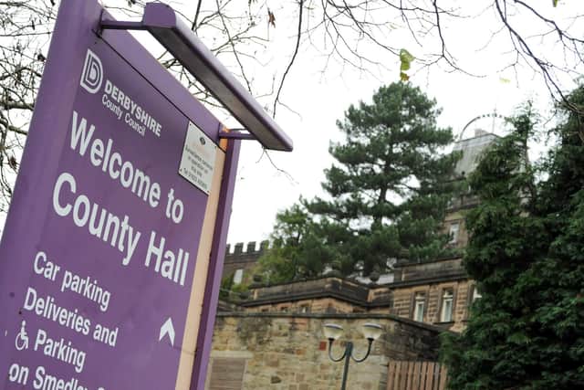 Derbyshire County Council headquarters, in Matlock.
