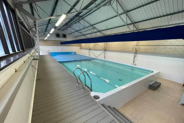 The newly refurbished pool at Highfield Hall Primary School in Newbold