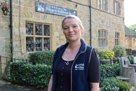 Sarah Allan, pictured here, runs the Hardwick Inn with her husband Stuart Allan.