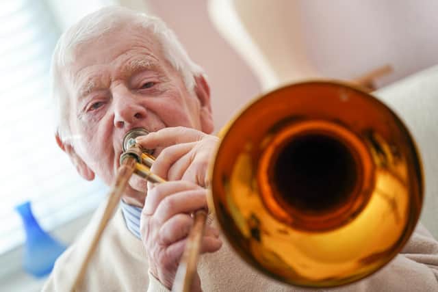 Tom Street (95) of Derbyshire has been awarded a Guinness World Record for the longest serving member of a brass band.