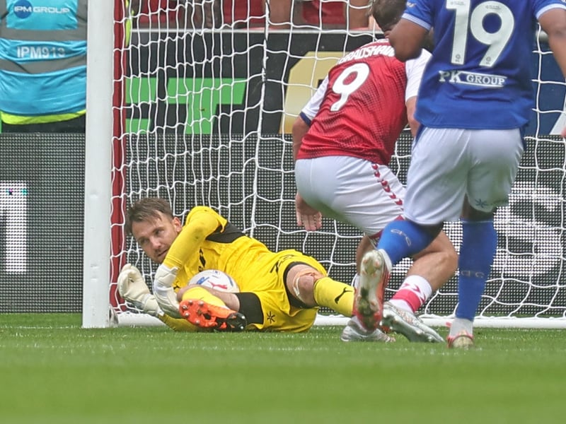 Ryan Boot 7: Exposed for both Rotherham goals but dealt with pretty much else. Did well to keep his team in it with the penalty save and a smart stop from Tavares at 1-0.