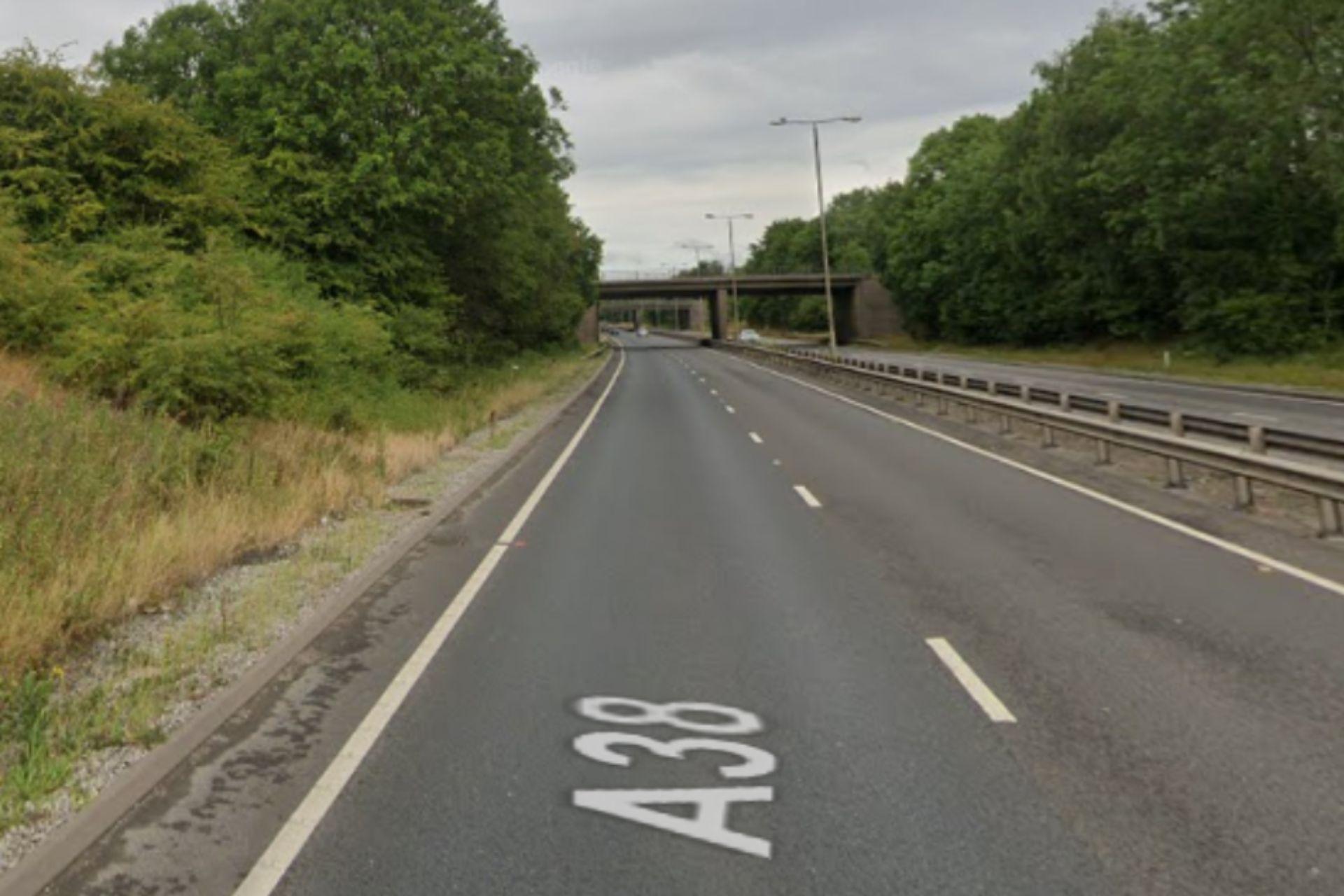 Drivers warned of delays as accident leaves one lane closed on A38 in ...