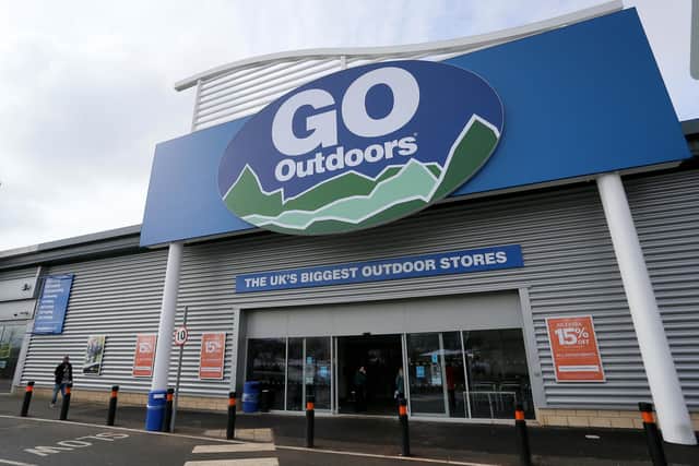 Go Outdoors in Chesterfield.