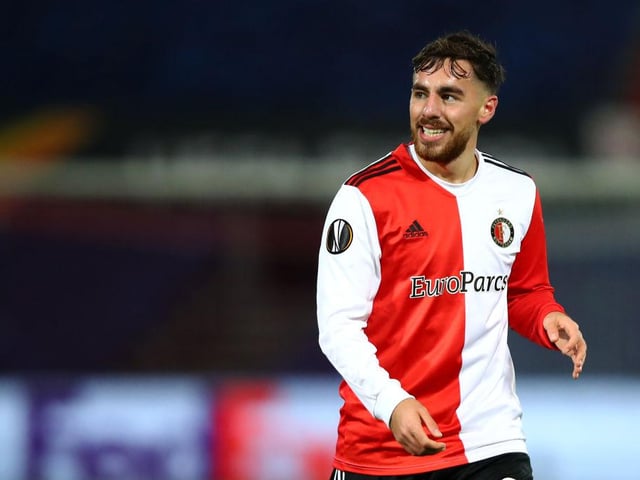 Leeds United-linked midfielder Orkun Kökçü has been offered a move to Bundesliga side Hertha Berlin. (Feyenoord Transfermarkt)
(Photo by Dean Mouhtaropoulos/Getty Images)