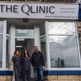 The Qlinic team, from left, Sophie Gordon, Keeley Marriott and Dan Seago. (Photo: Lianne Foye/Foyetography)