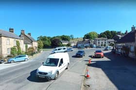 Hall Bank Road in Hartington has been closed today at the youth hostel due to road works carried out by Severn Trent.