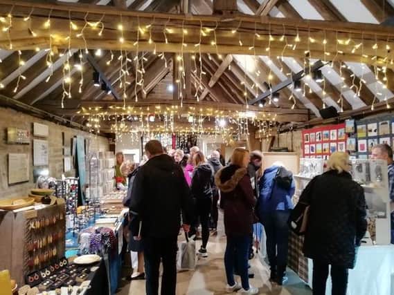 Browse for artisan produced food, drink and crafts at markets in Dronfield's Hall Barn on November 7, 26 and 27, 2021.