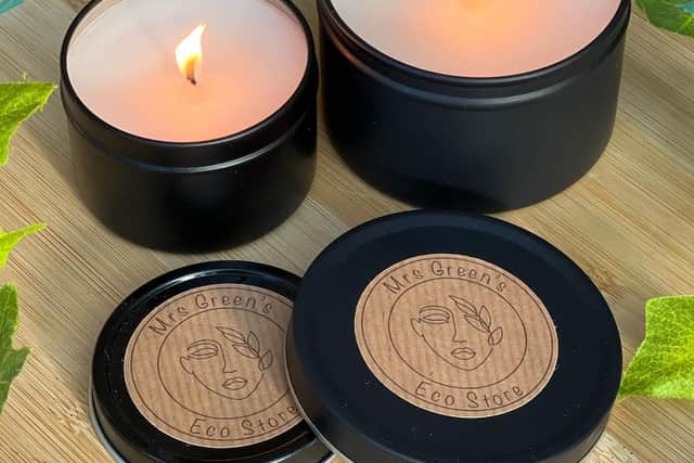 Another option could be an eco-friendly fragranced candle, there are lots available, and they can turn a room into a calm and relaxing place to spend your Valentine’s Day. Check out our Honey and Almond Soy candles at mrsgreensecostore.com.