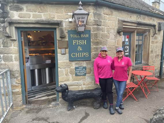 Toll Bar Fish and Chip owners Kirsty Grafton and Melissa Grafton